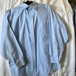 Brooks Brothers 	346 Cotton Original Polo Button Down Blue/White Plaid 16-2/3